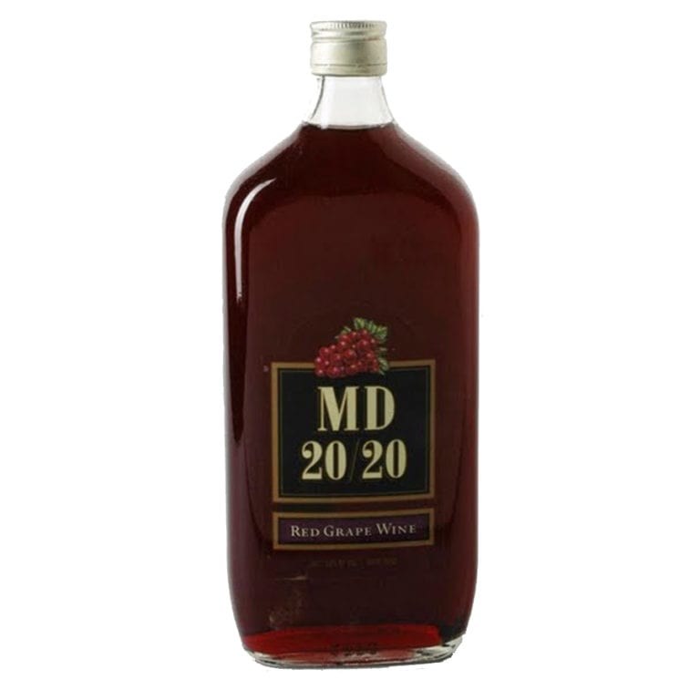 MD 20-20 RED GRAPE WINE 750ML - Mesa Liquor